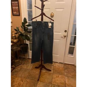 DKNY BLUE DENIM JEANS BOOT CUT SIZE 14